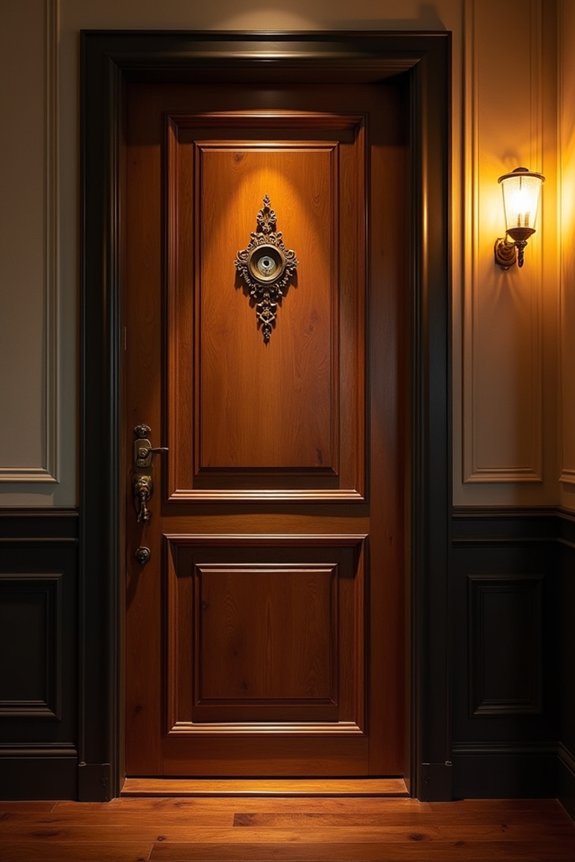 vintage speakeasy entrance decor