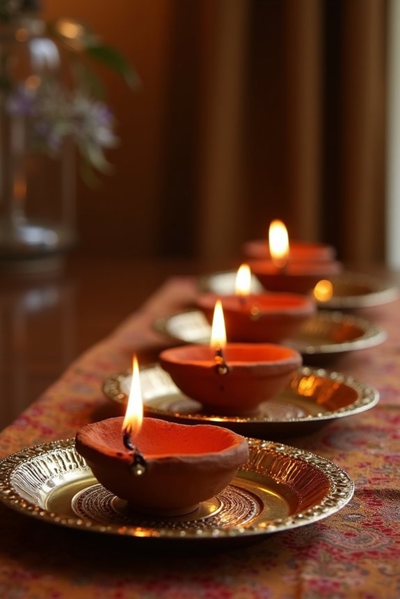 warm glowing home decor