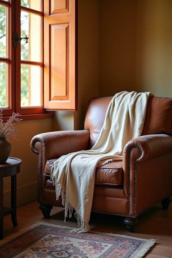 warm neutral tuscan textiles