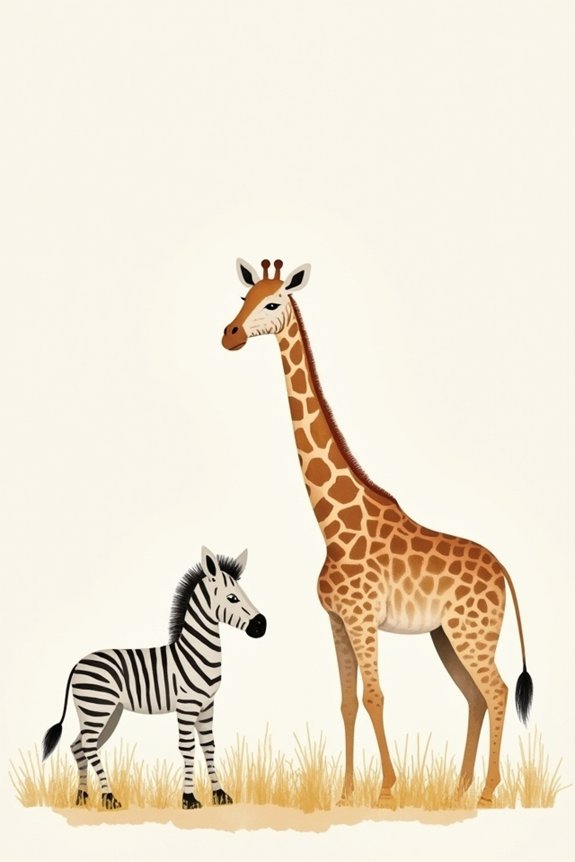 watercolor animal invitation designs