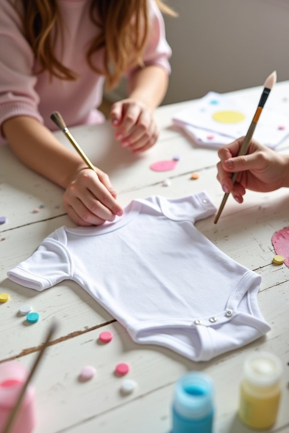 wearable art baby onesies