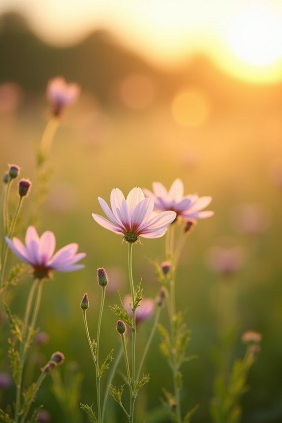 wildflower meadow photo session