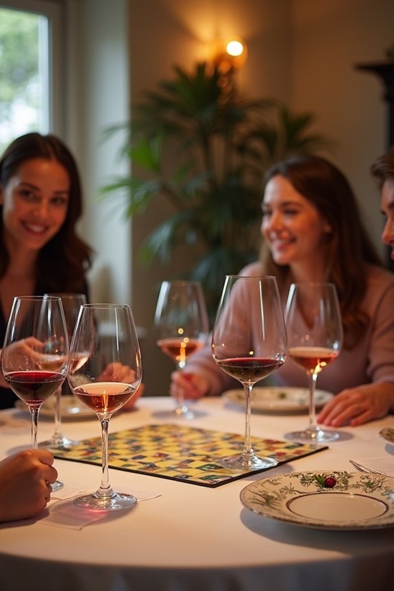 wine tasting party games