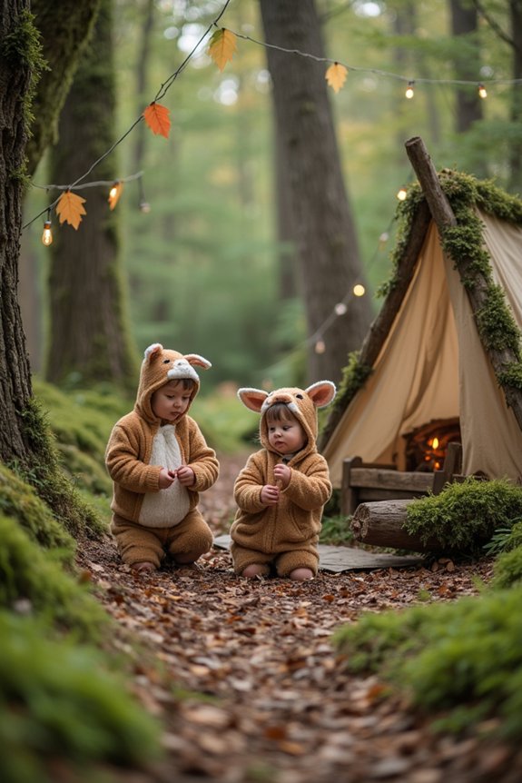 woodland creature adventure party